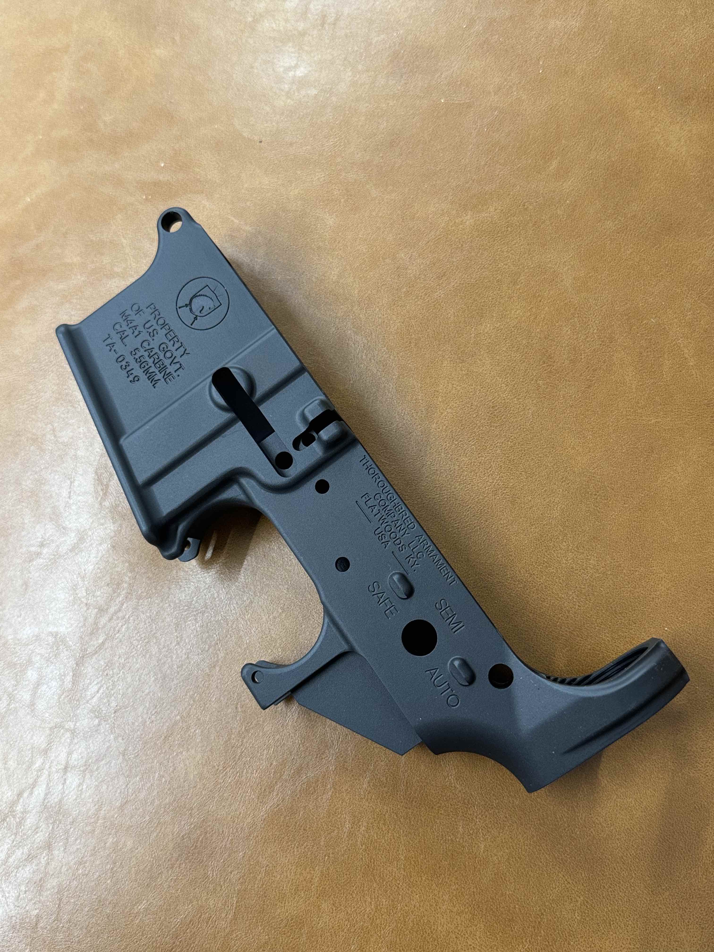 Thoroughbred Armament Co. M4A1 Lower Receiver